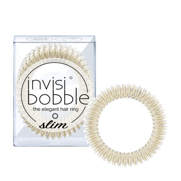 Invisibobble Haargummi Slim Stay Gold 3 Stück 1 Stück