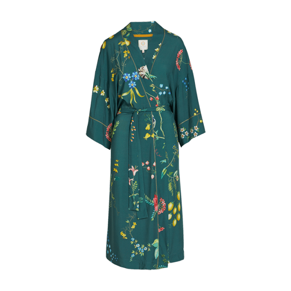 Pip Studio Noelle Kimono Fleur Grandeur Green 1 Stück