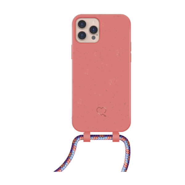 Lotta Power SoftCase Handy-Kette Organic Coral iPhone 12/12 Pro 1 Stück