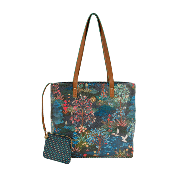 Pip Studio Shopper Medium Pip Garden Dark Blue 1 Stück