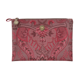 Pip Studio Cosmetic Flat Pouch Medium Kyoto Festival Dark Pink  Stück