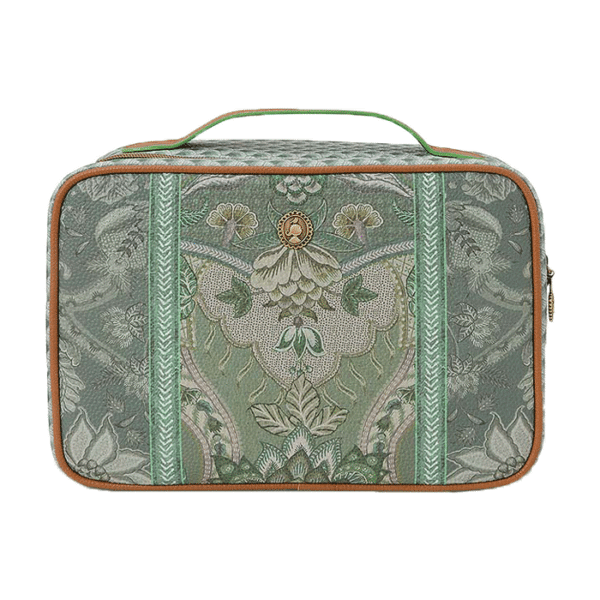 Pip Studio Beauty Case Square Large Kyoto Festival Green  Stück