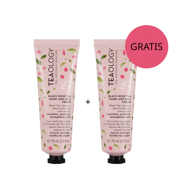 Teaology Black Rose Tea Hand and Nail Cream Duo 75 ml