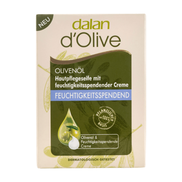 Dalan d'Olive Olivenöl Hautpflegeseife Feuchtigkeitsspendend 100 g