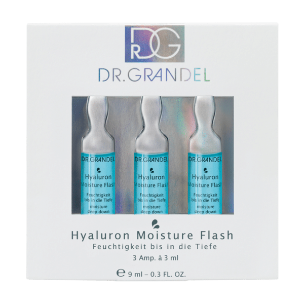 Dr. Grandel Professional Collection Hyaluron Moisture Flash 3 Ampullen