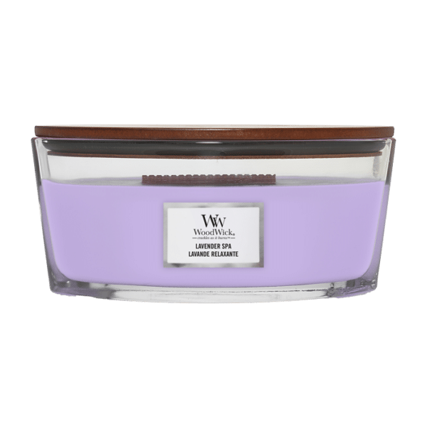 Woodwick Ellipse Jar Lavender Spa 454 g