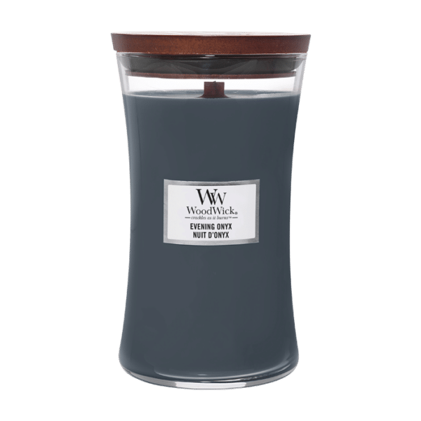 Woodwick Large Hourglass Evening Onyx 610 g