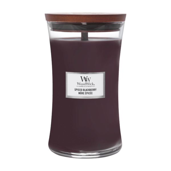 Woodwick Large Hourglass Spiced Blackberry 610 g