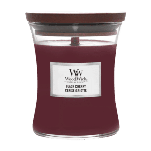 Woodwick Medium Hourglass Black Cherry 275 g