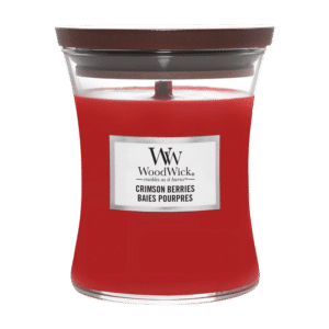 Woodwick Medium Hourglass Crimson Berries 275 g