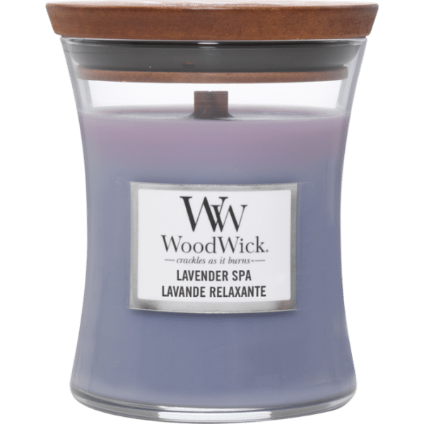 Woodwick Medium Hourglass Lavender Spa 275 g