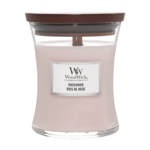 Woodwick Medium Hourglass Rosewood 275 g