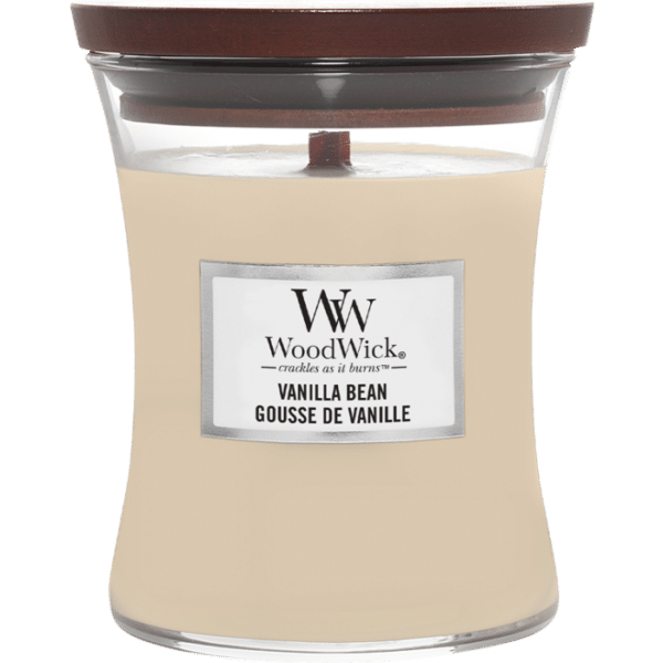 Woodwick Medium Hourglass Vanilla Bean 275 g