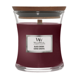 Woodwick Mini Hourglass Black Cherry 85 g