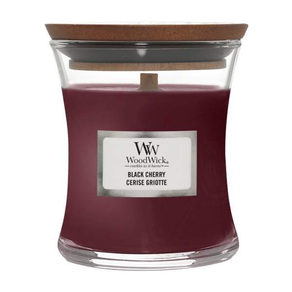 Woodwick Mini Hourglass Black Cherry 85 g