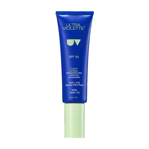 Ultra Violette Clean Screen Fragrance Free Weightless Sensitive Skinscreen SPF30 50 ml