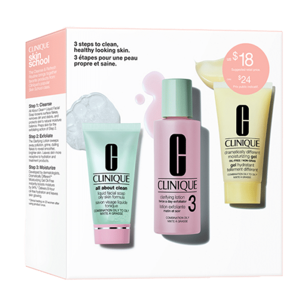 Clinique Mini Step Skin 3 Kits 3-teilig 3 Artikel im Set