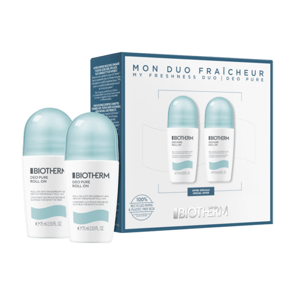 Biotherm Deo Pure Deodorant Roll-On Duo 2 Artikel im Set