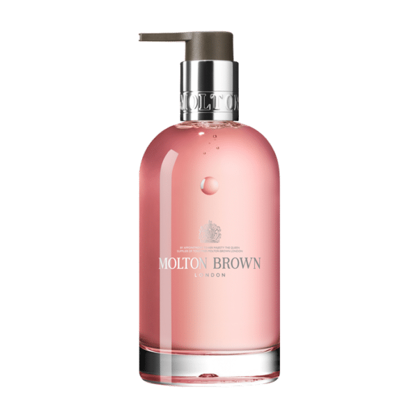 Molton Brown Delicious Rhubarb & Rose Fine Liquid Hand Wash Glass Bottle 200 ml