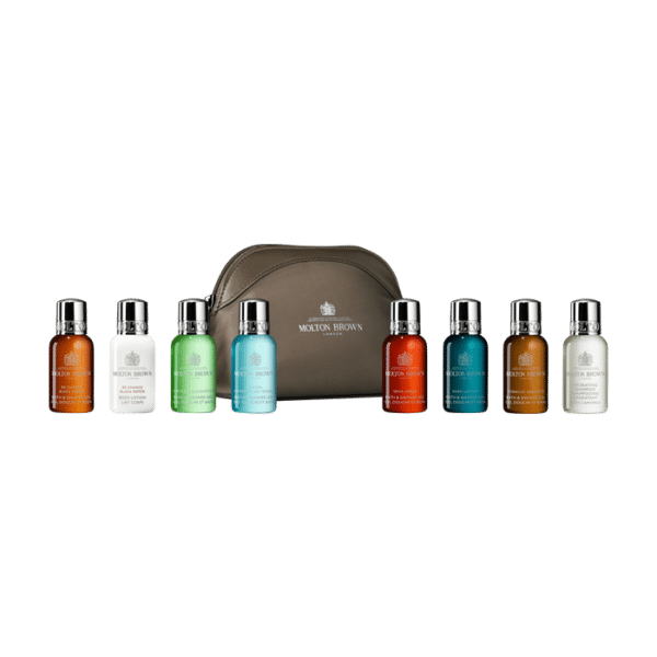 Molton Brown The Classic Explorer Body & Hair Mini Travel Bag 8 Artikel im Set