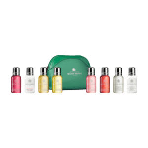 Molton Brown The Elegant Escapist Body & Hair Mini Travel Bag 8 Artikel im Set