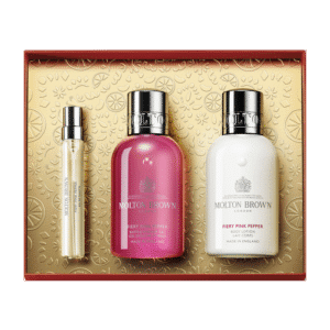 Molton Brown Fiery Pink Pepper Travel Gift Set 3-teilig 3 Artikel im Set