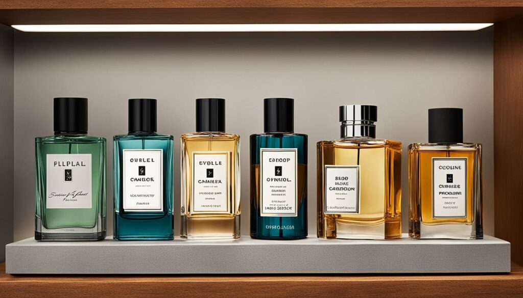 Herren-Parfüms Auswahl